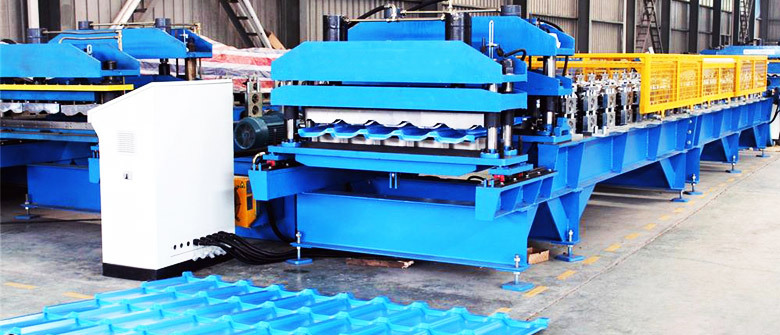 Glazed Tile Roll Forming Machine